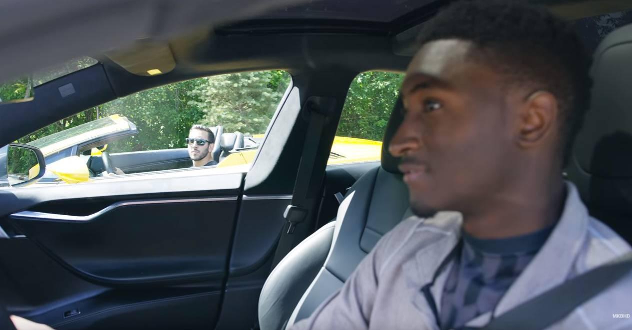 Tesla Model S driver
