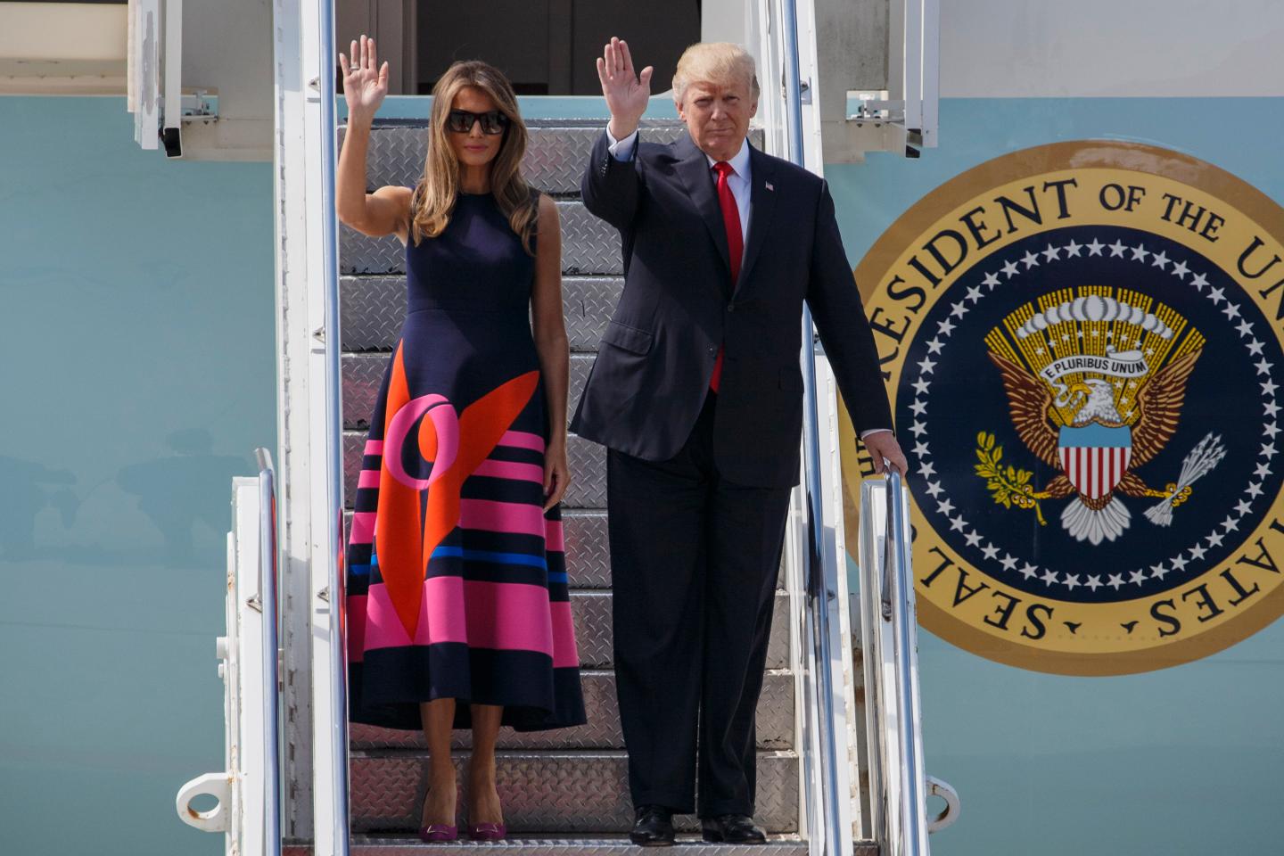 G20 Leaders Arrive For Hamburg Summit