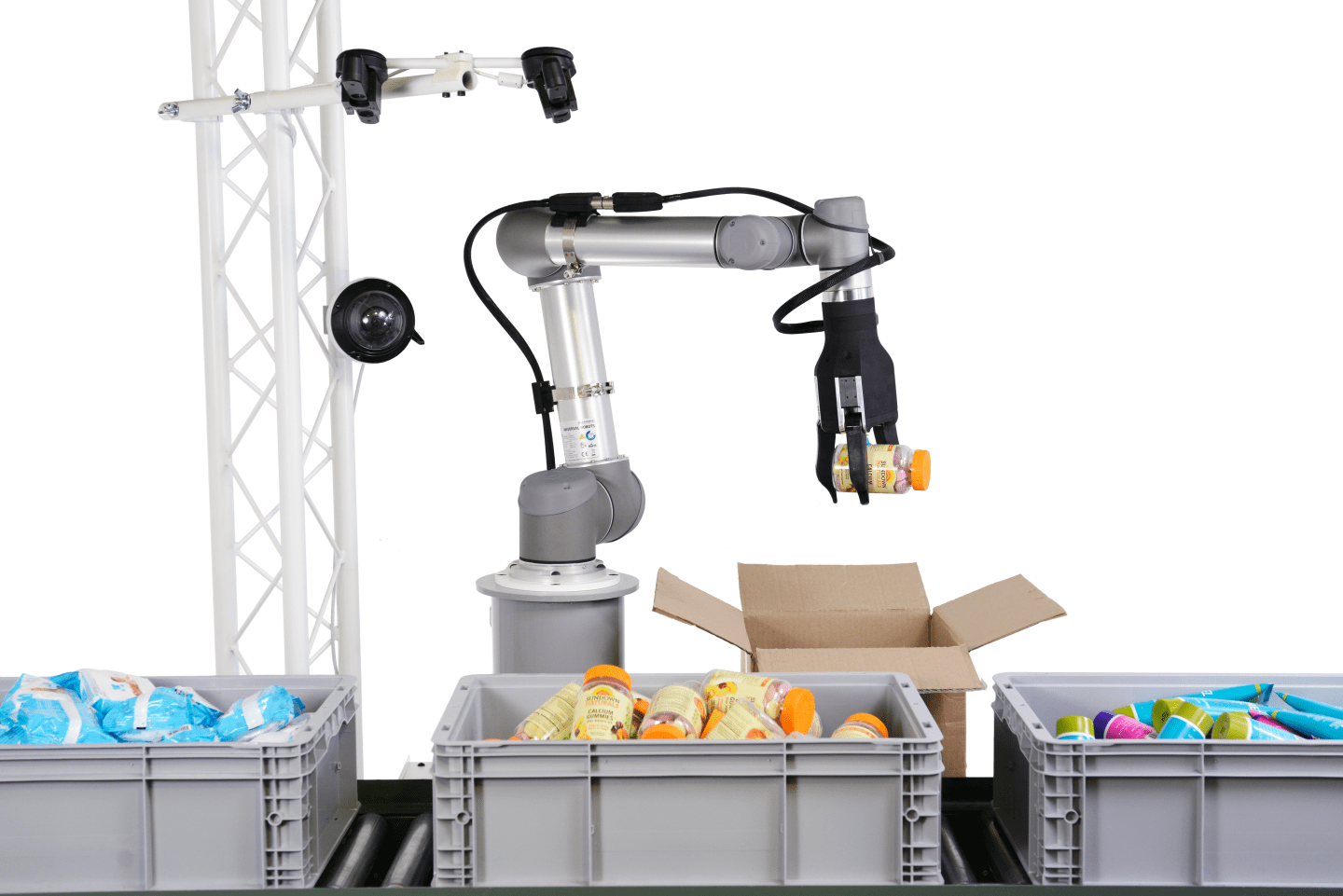 warehouse robot sorting ecommerce orders