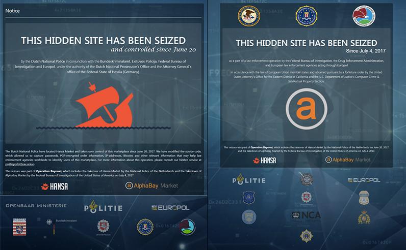 Gotcha: U.S. and Europe Take Out Dark Web Sites