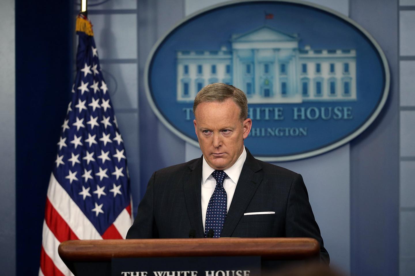 Press Secretary Sean Spicer Holds Daily Press Briefing At The White House