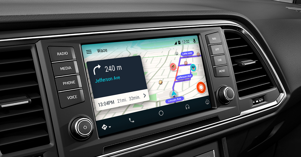 Waze Is Now Available On Android Auto
