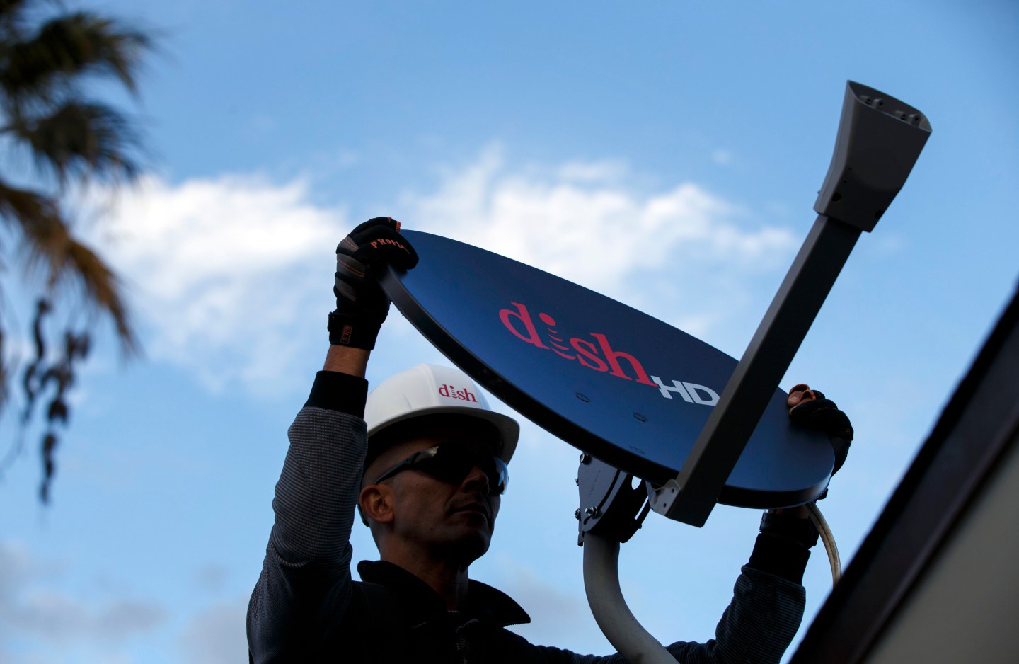 A Dish Network satellite.