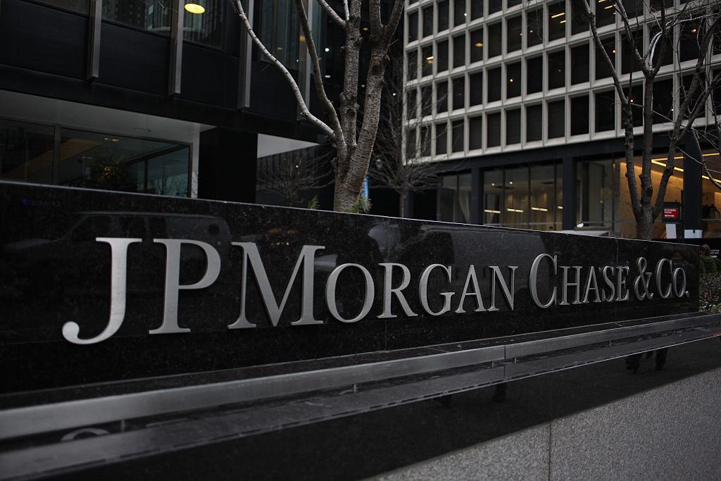 The JP Morgan Chase &amp; Co. headquarters, The JP Morgan Chase Tower in Park Avenue, Midtown, Manhattan