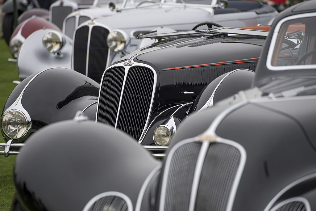 Inside The Pebble Beach Concours d'Elegance Classic Car Show And Auction
