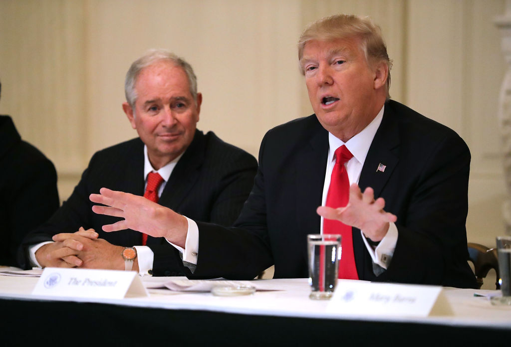 President Trump Holds Policy Forum With Business Leaders