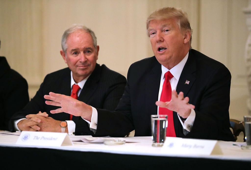 President Trump Holds Policy Forum With Business Leaders
