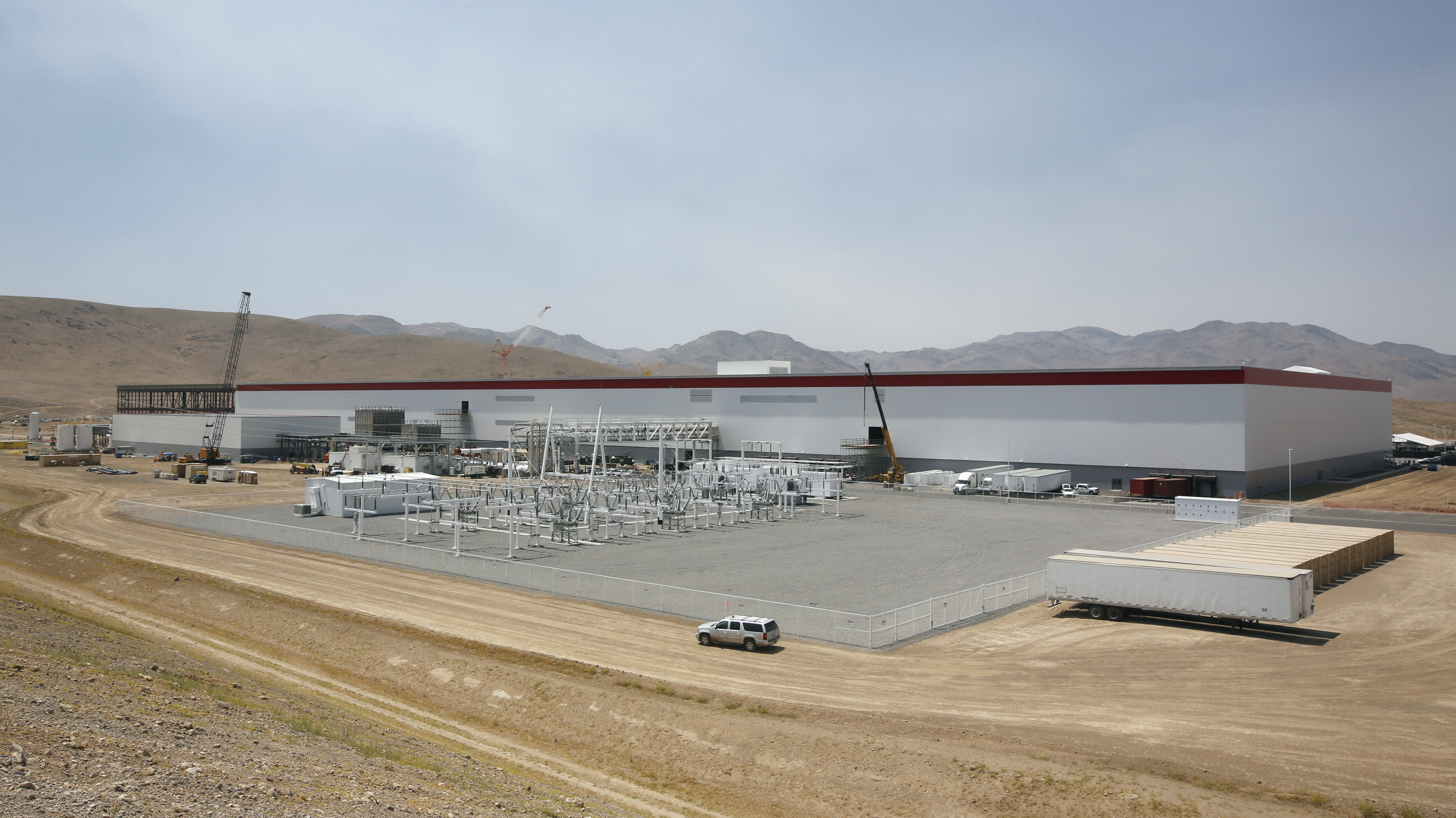 APTOPIX Tesla Gigafactory
