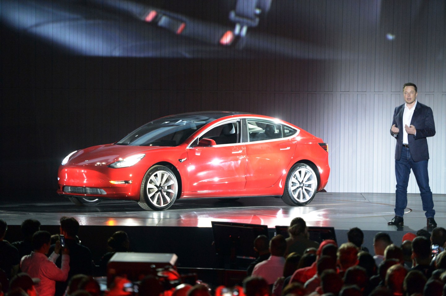 Presentation of the Tesla Model 3