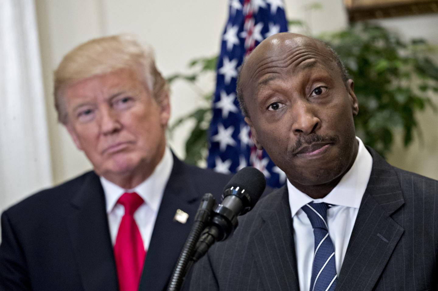 Kenneth Frazier and Donald Trump