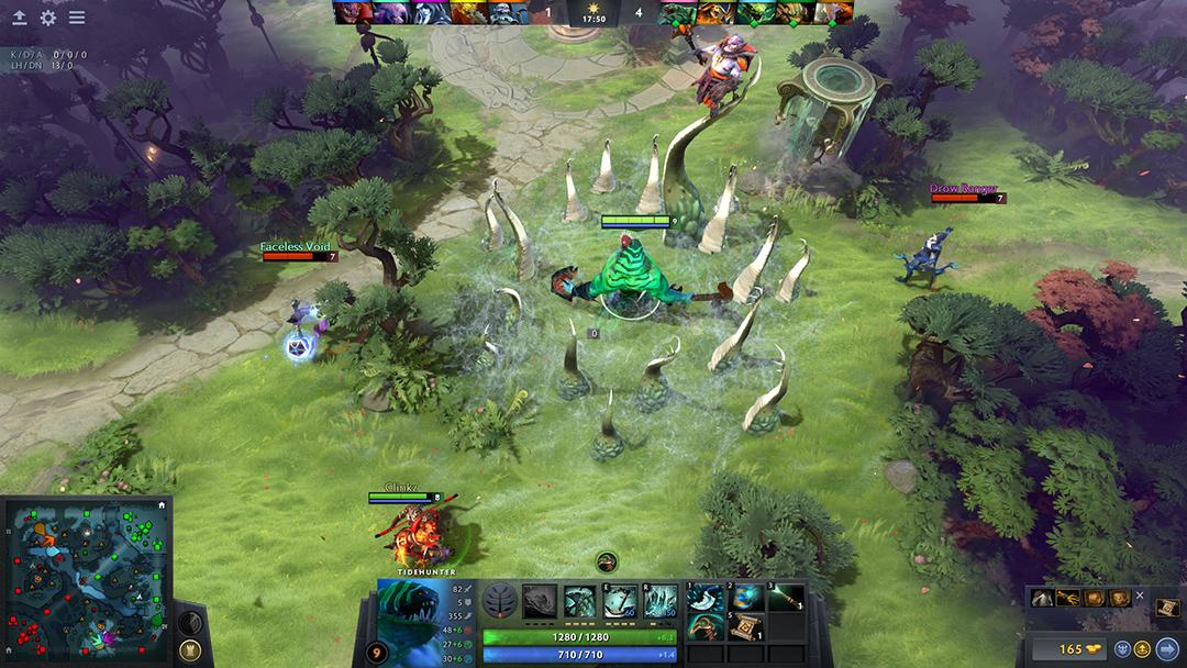 defense of the ancients game screenshot