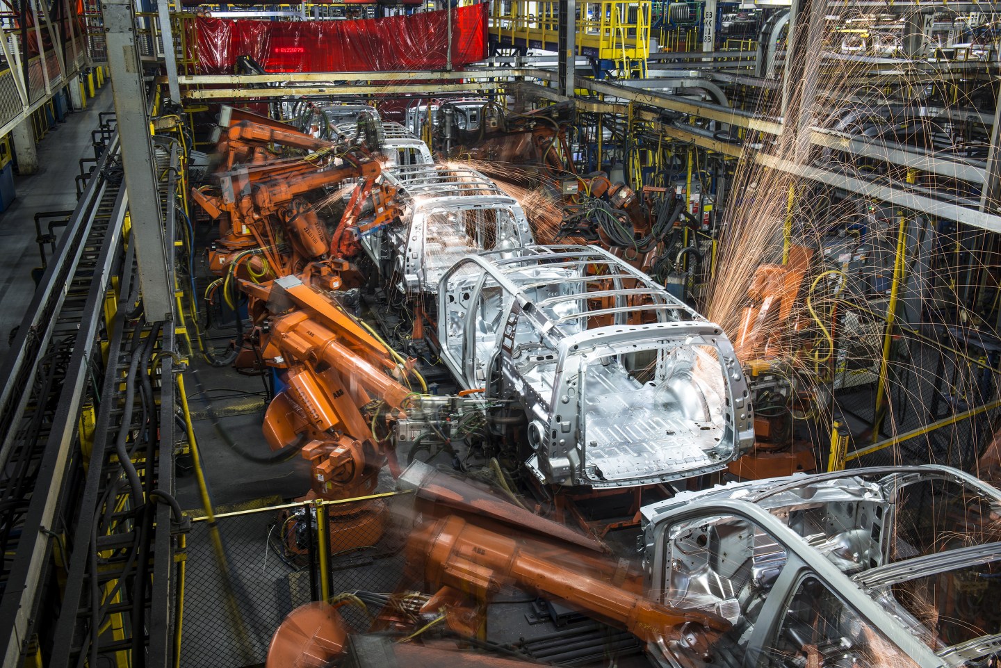 Inside The General Motor Co. Chevy, GMC, and Cadillac Assembly Plant Ahead Of Business Inventories Figures