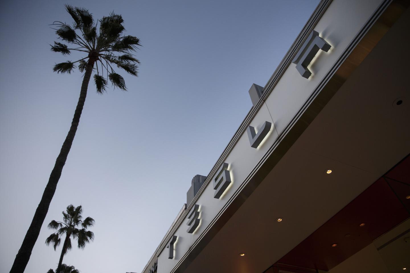 Customers Wait In Line To Reserve Tesla Motors Inc. Model 3 Ahead Of Store Openings