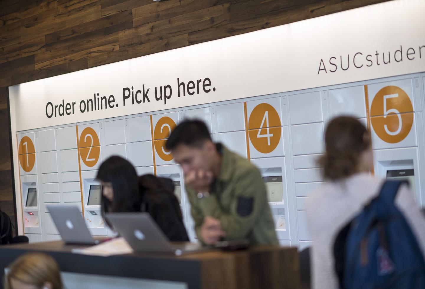 Inside An Amazon.com Inc. University Kiosk