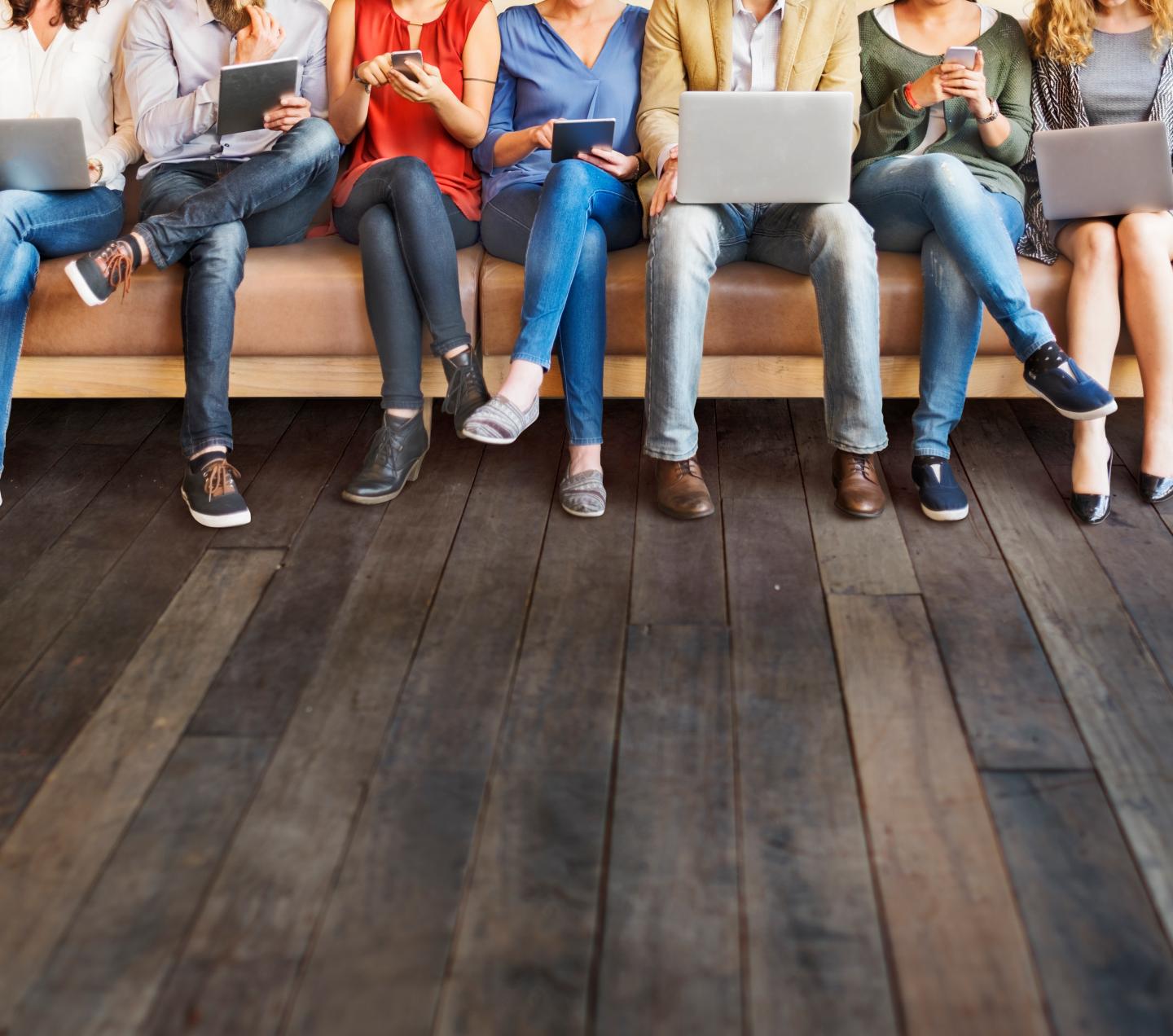 Diversity People Connection Digital Devices Browsing Concept