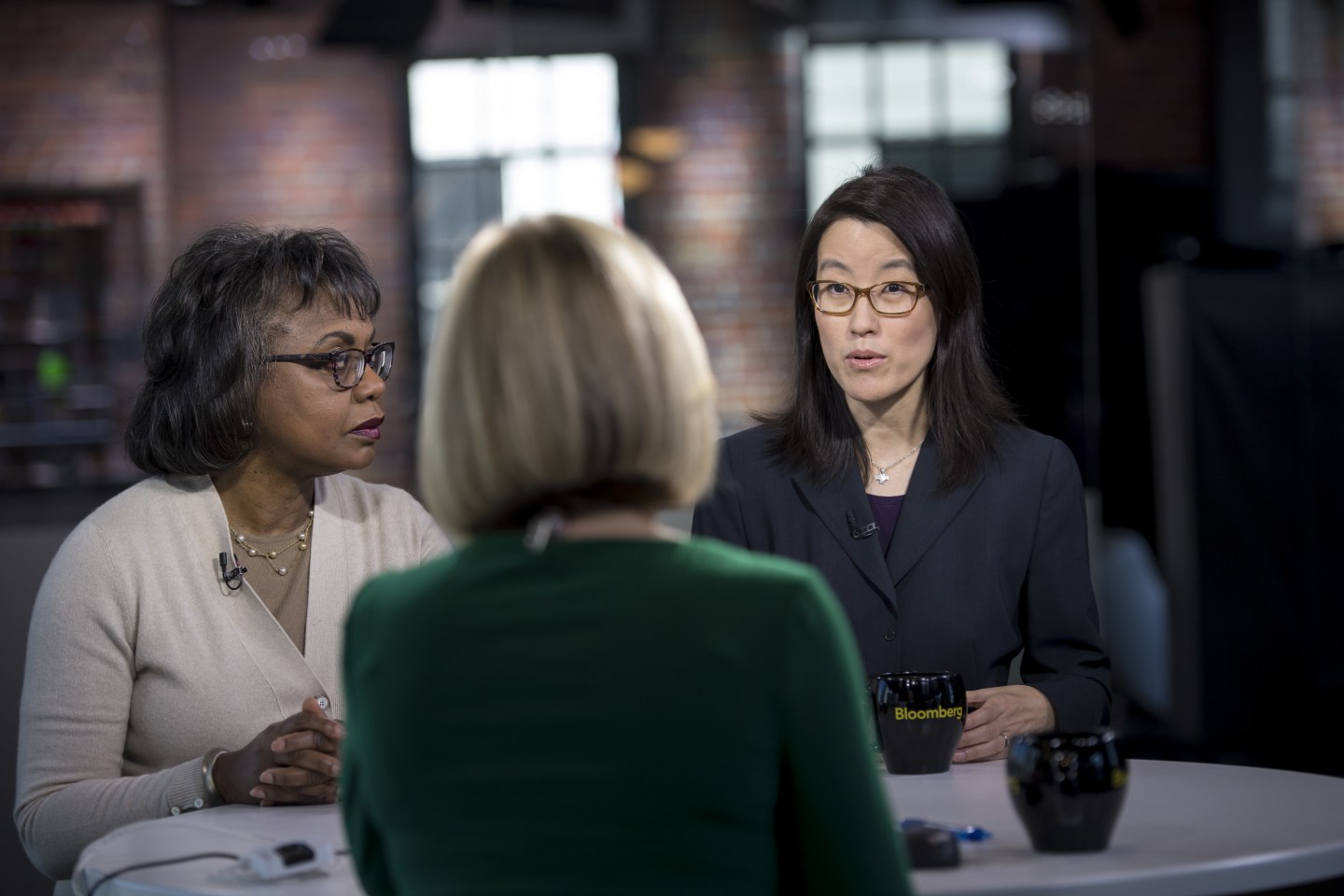 Kapor Capital Partner Ellen Pao And Professor Anita Hill Interview