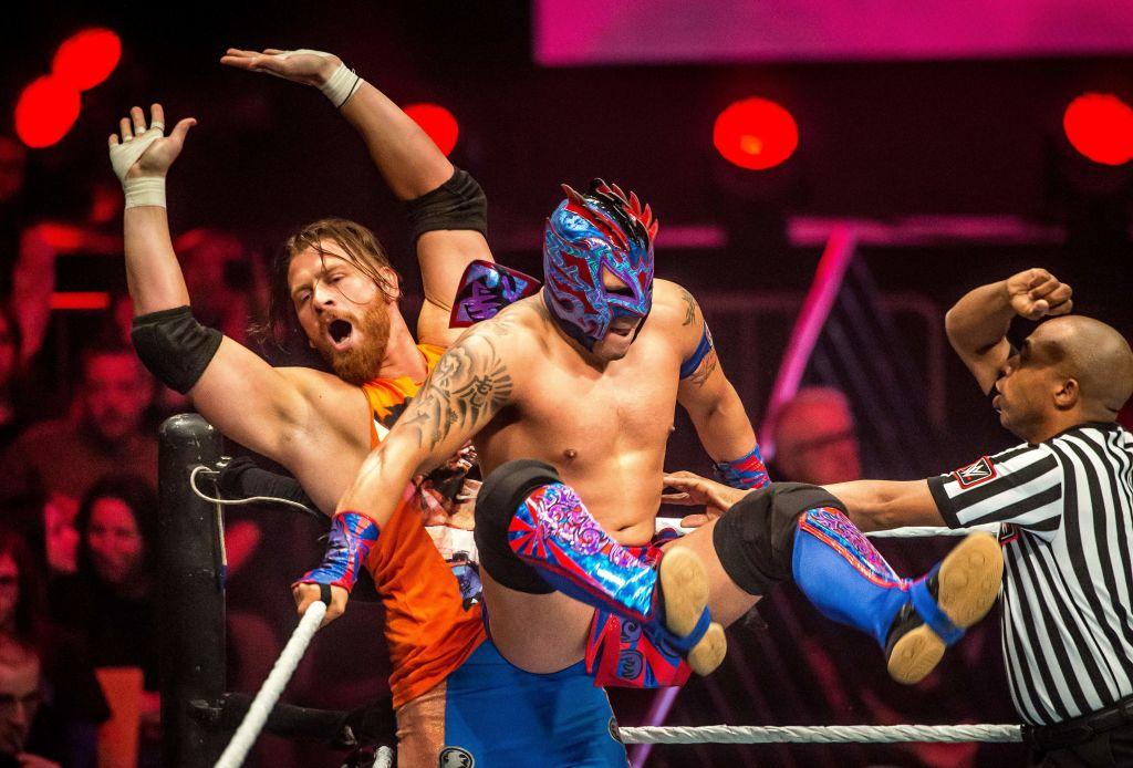FRANCE-WWE-CATCH