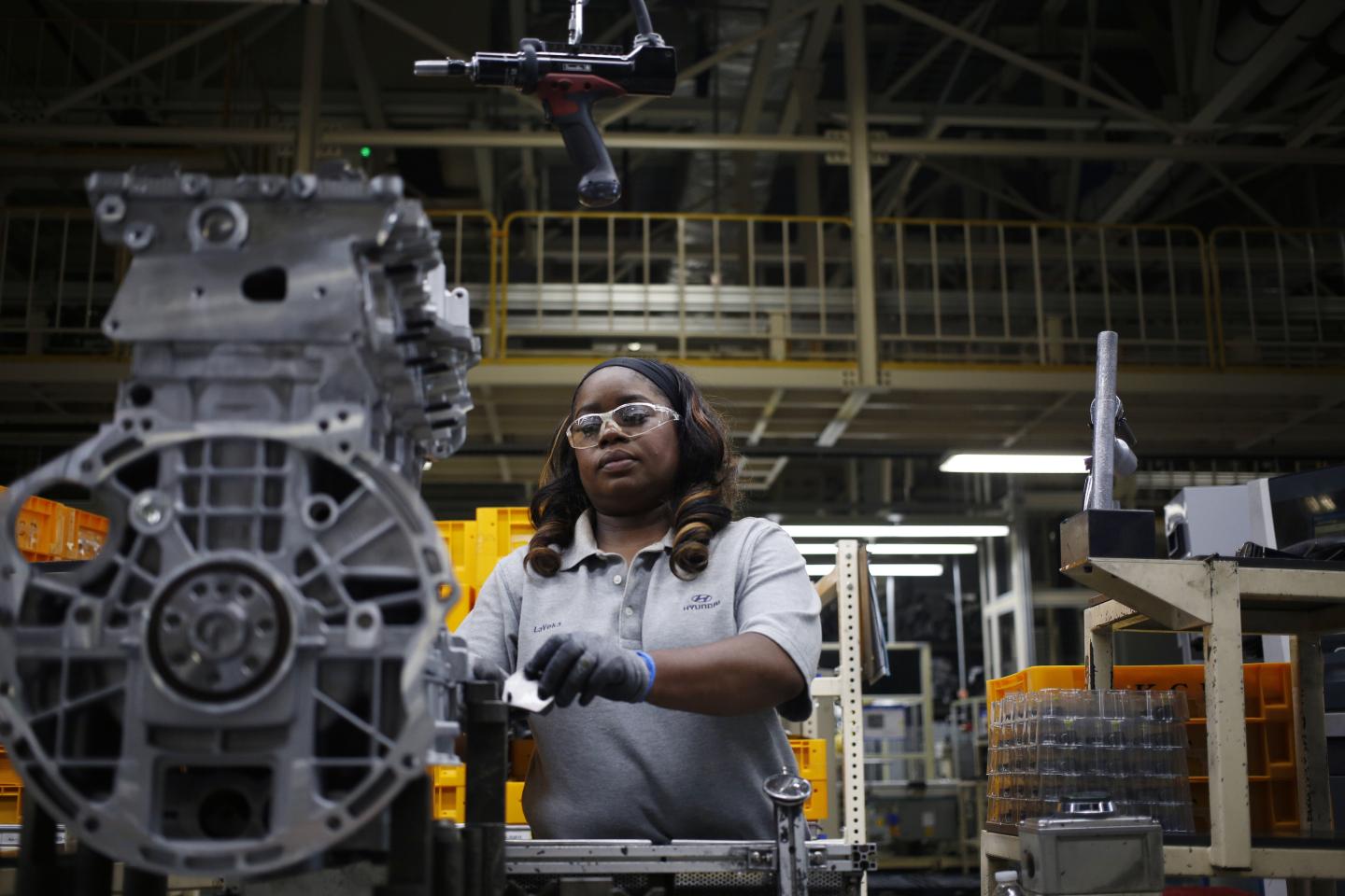 Inside The Hyundai Motor Manufacturing Alabama Facility Ahead Of Durable Goods Figures