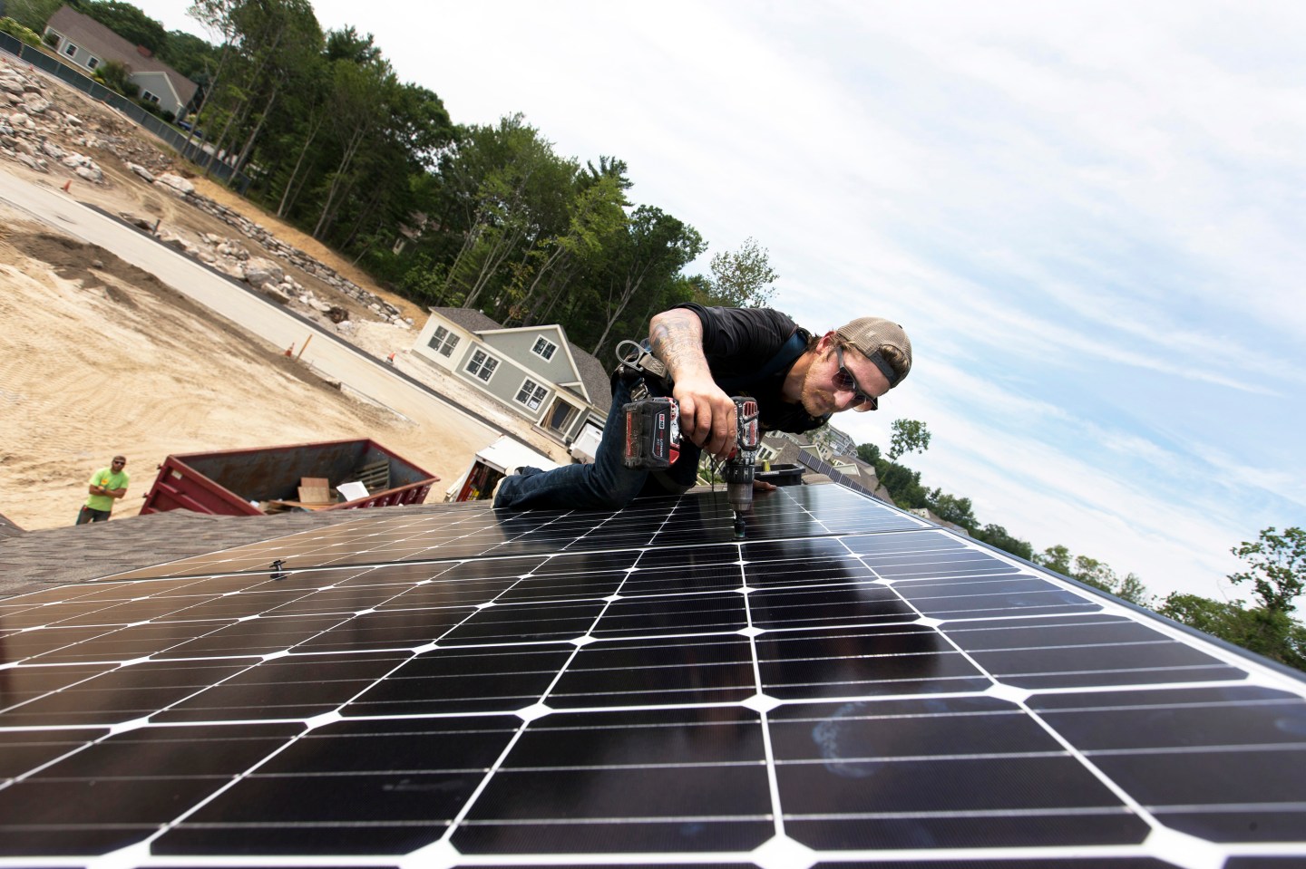Solar installation at OceanView