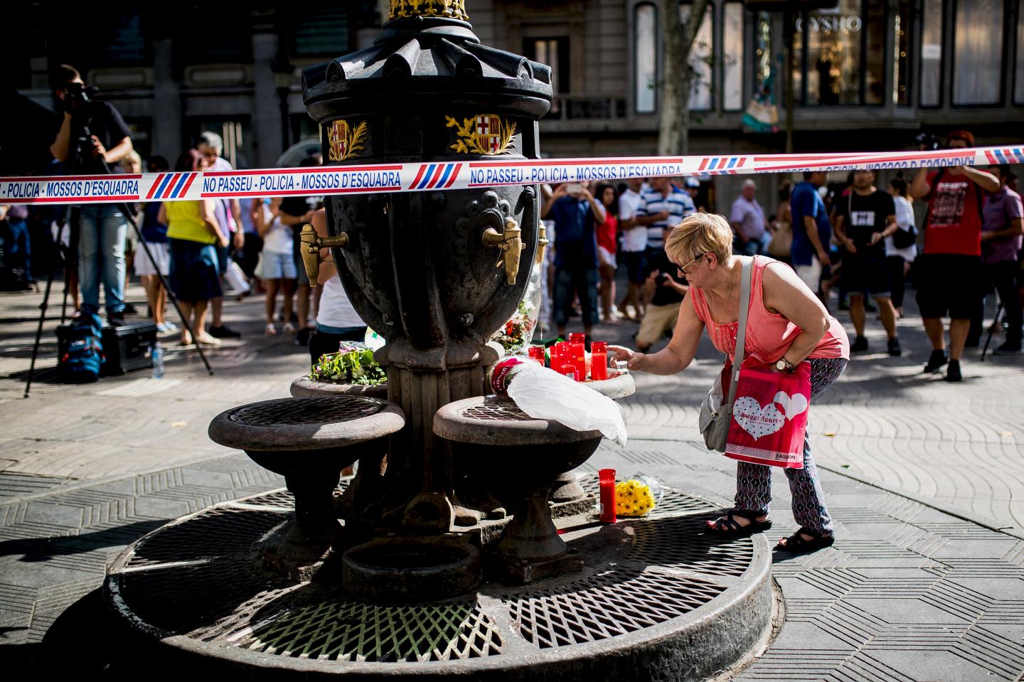 Aftermath Of The Barcelona Terror Attack