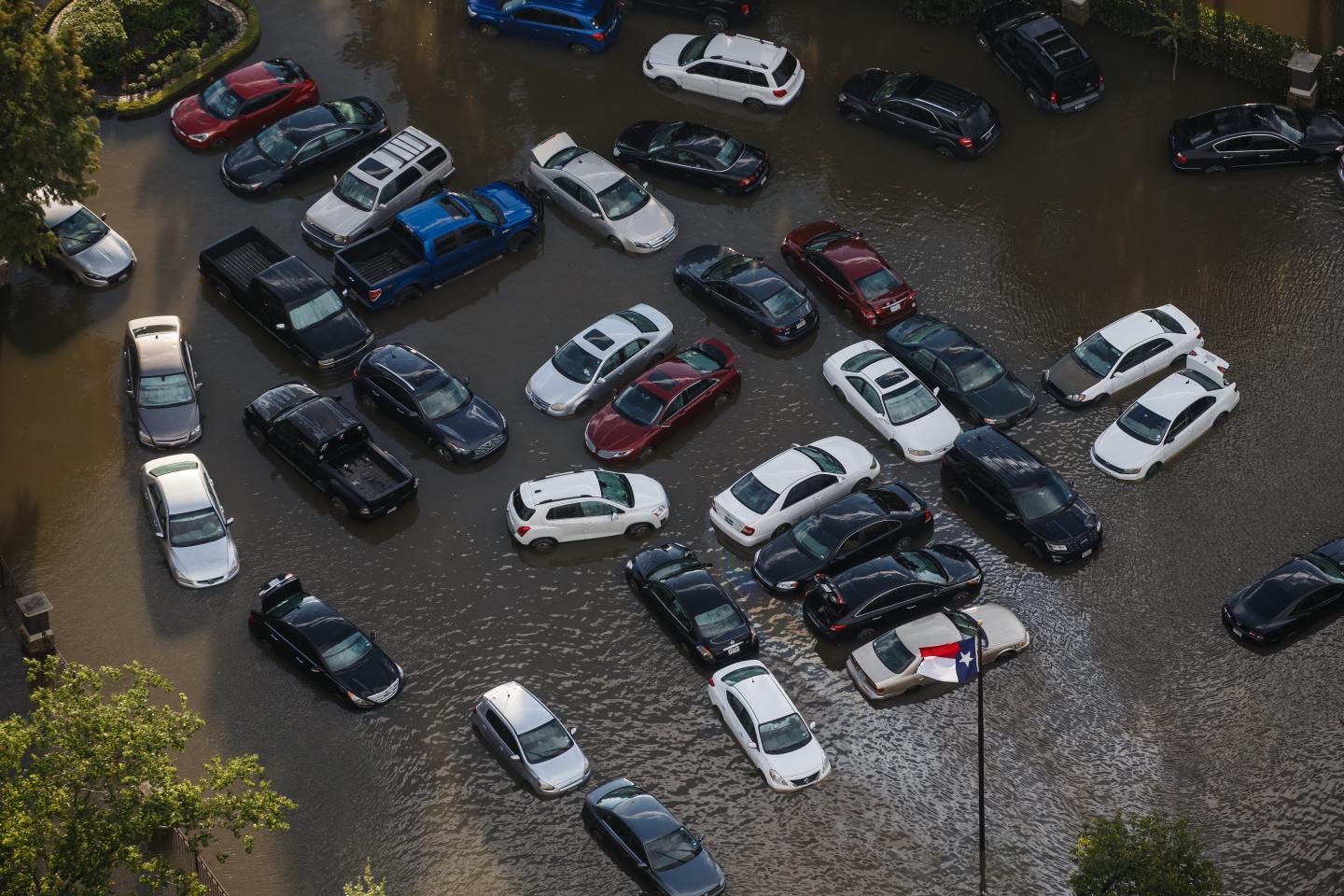 Flooding in Houston From Hurricane Harvey