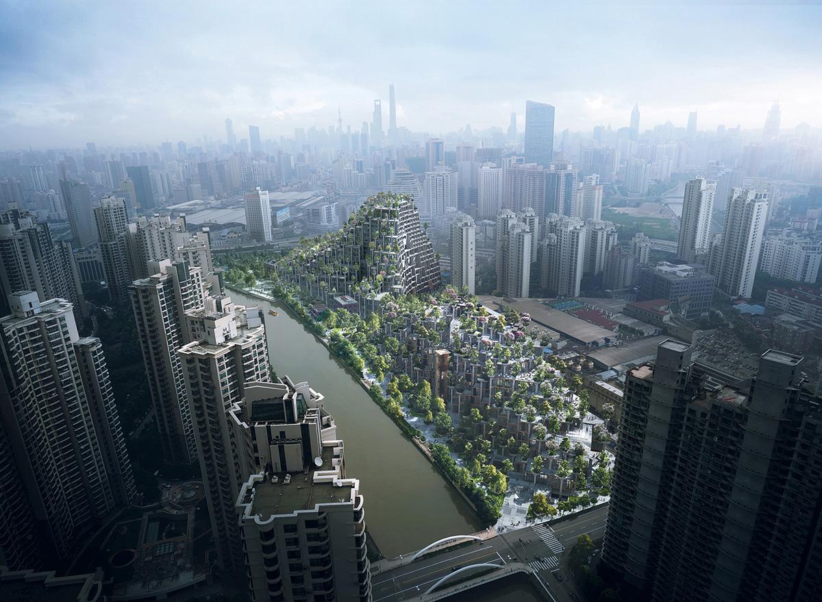 Chinese Social Media is Atwitter over Thomas Heatherwick 1000 Trees Shanghai