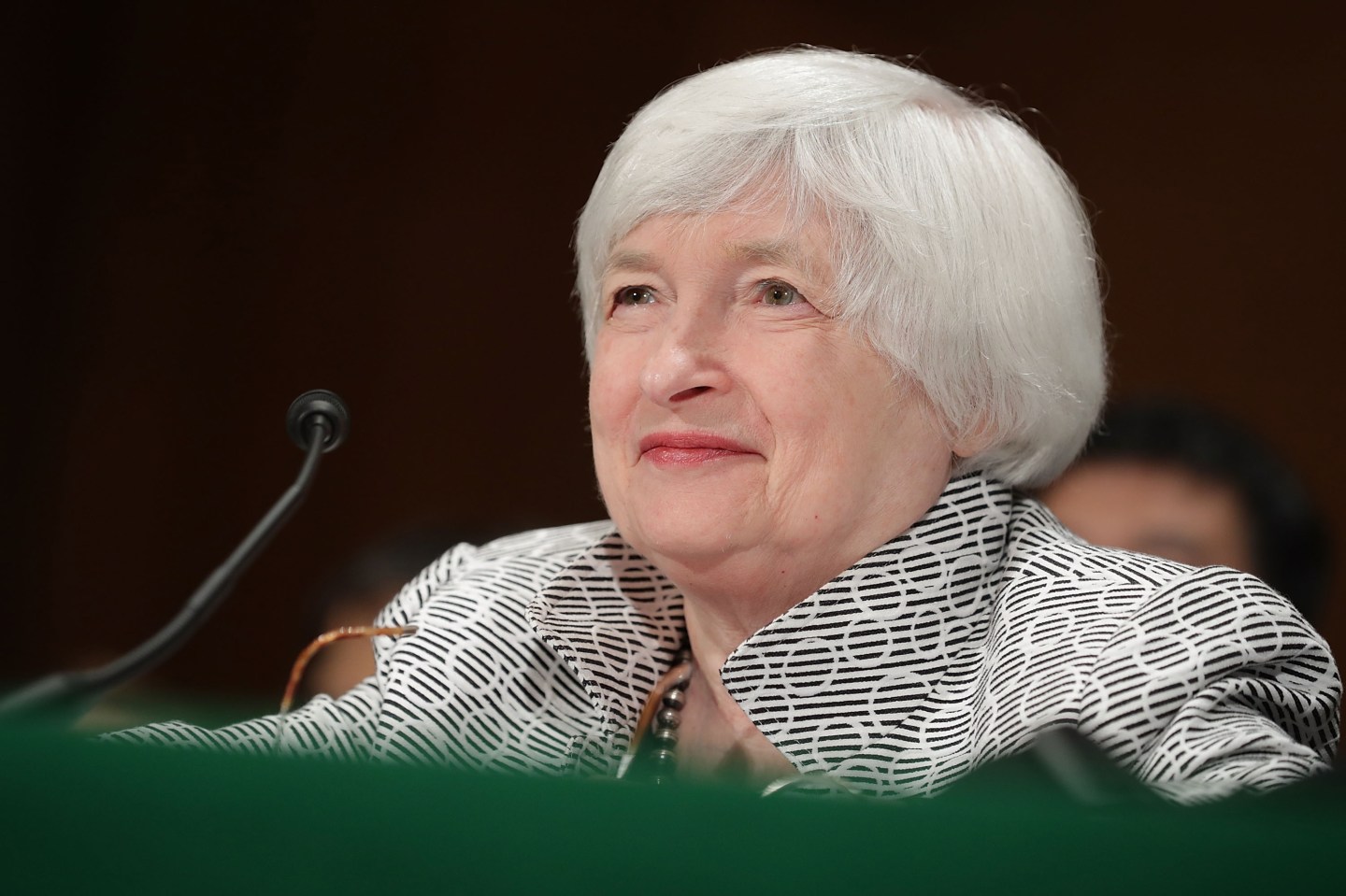 Fed Chair Janet Yellen Testifies At Senate Hearing On Semiannual Monetary Policy Report To Congress