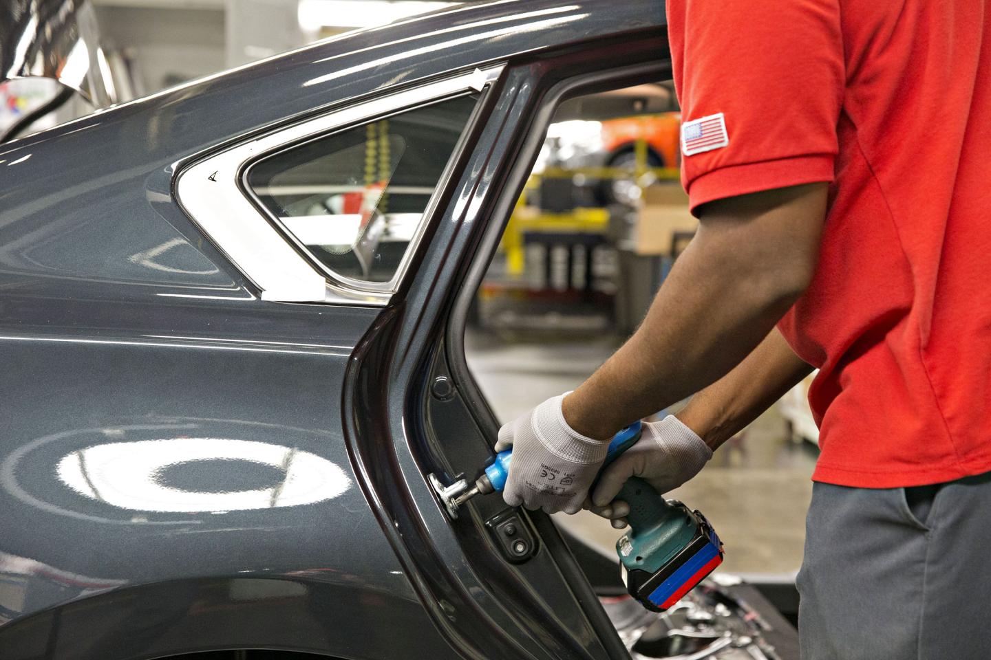 Operations Inside A Nissan Motor Co. Facility Ahead Of Durable Goods Orders