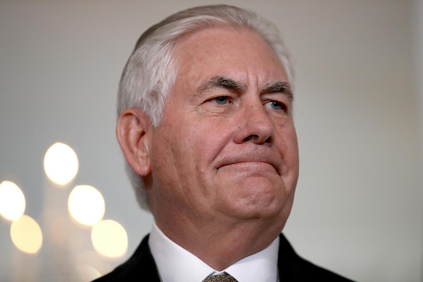 Secretary Of State Rex Tillerson Meets With  Lebanese Prime Minister Saad Hariri At State Department
