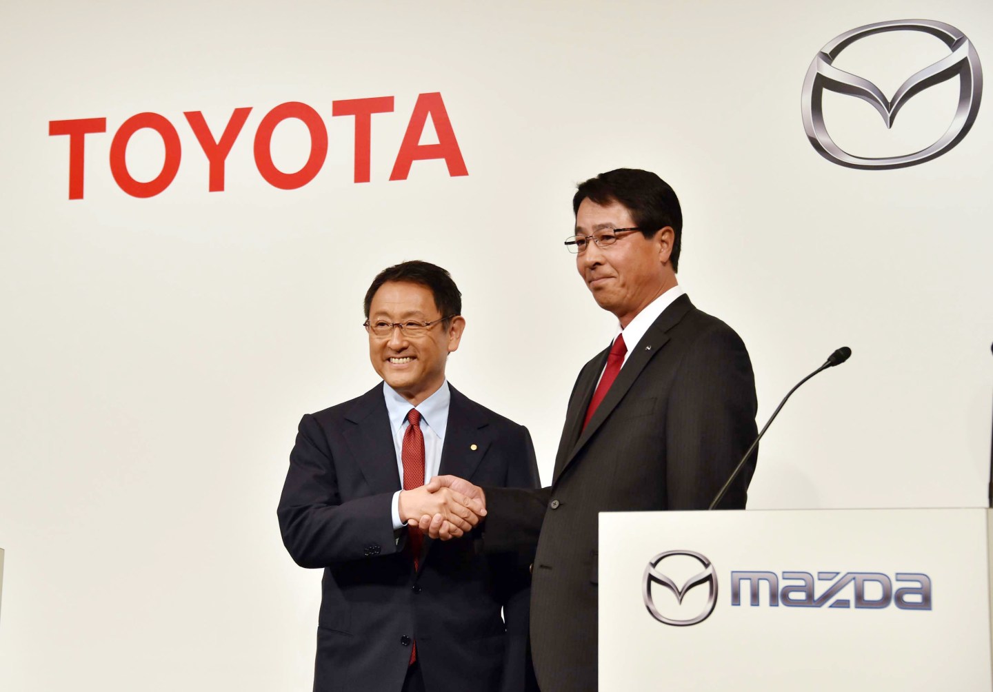 Tokyota motor co and Mazda motor corp