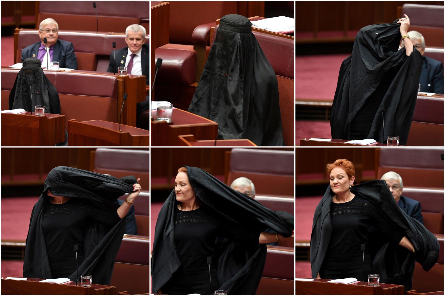 ‘She Has Sought to Mock’ Islam: Australian Senator Rebuked For Burqa Stunt