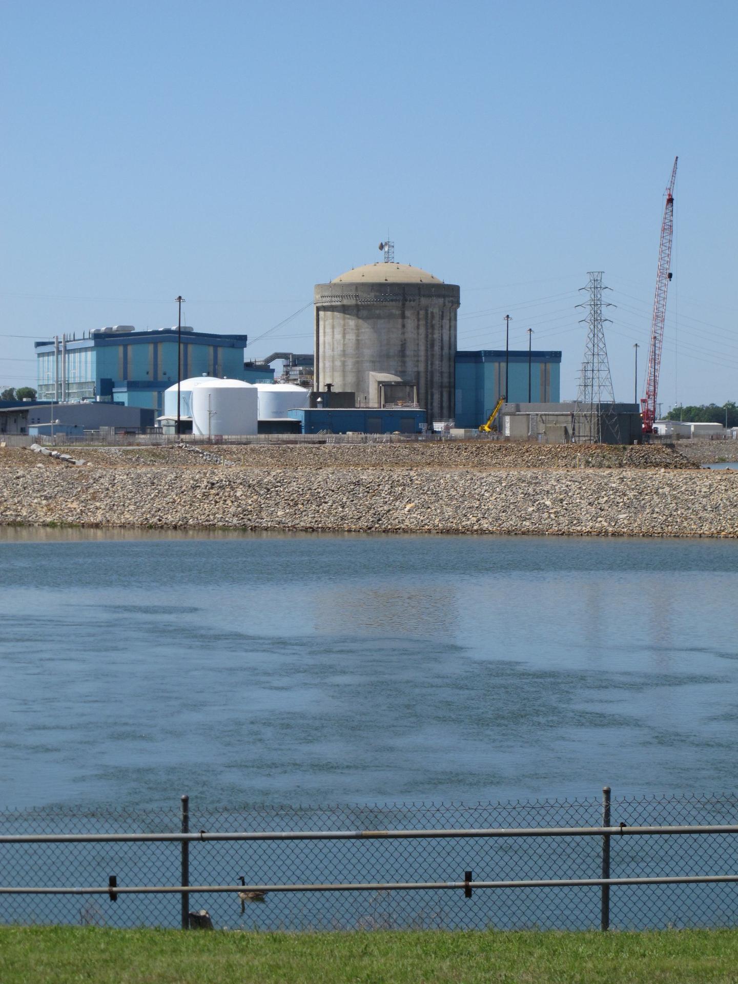 FILE - This April 9, 2012 file photo shows the working nuclear reactor at the V.C. Summer Nuclear Station in Jenkinsville, S.C. South Carolina Electric & Gas and Santee Cooper are building two new reactors on the site. More than half the power in South Carolina is generated by nuclear plants. On Monday, June 2, 2014, the Environmental Protection Agency proposed that South Carolina reduce carbon dioxide emissions from other power plants in the state by more than half by the year 2030. (AP Photo/Jeffery Collins, File)