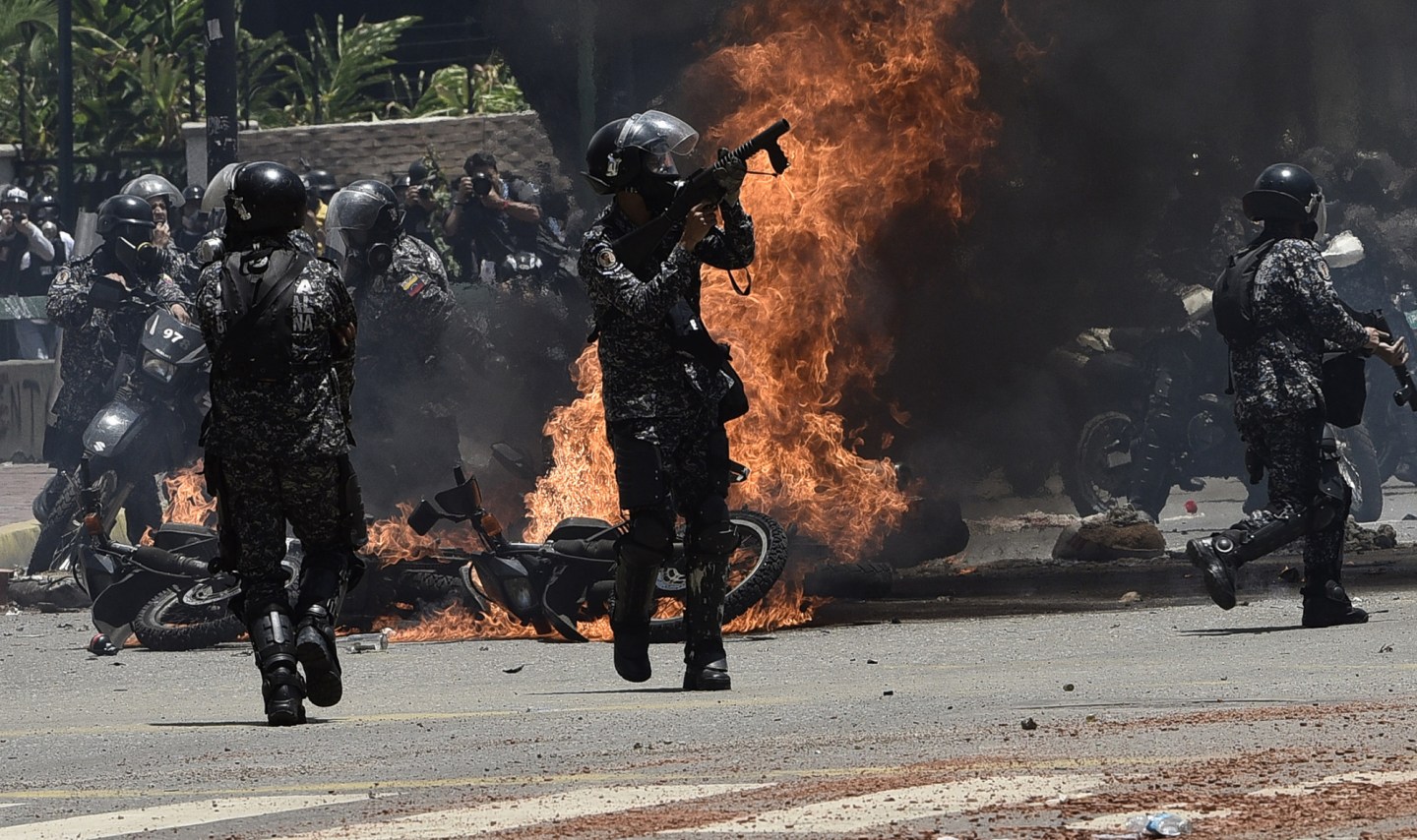 Voters And Reactions At Polling Stations As President Nicolas Maduro Holds Controversial Elections