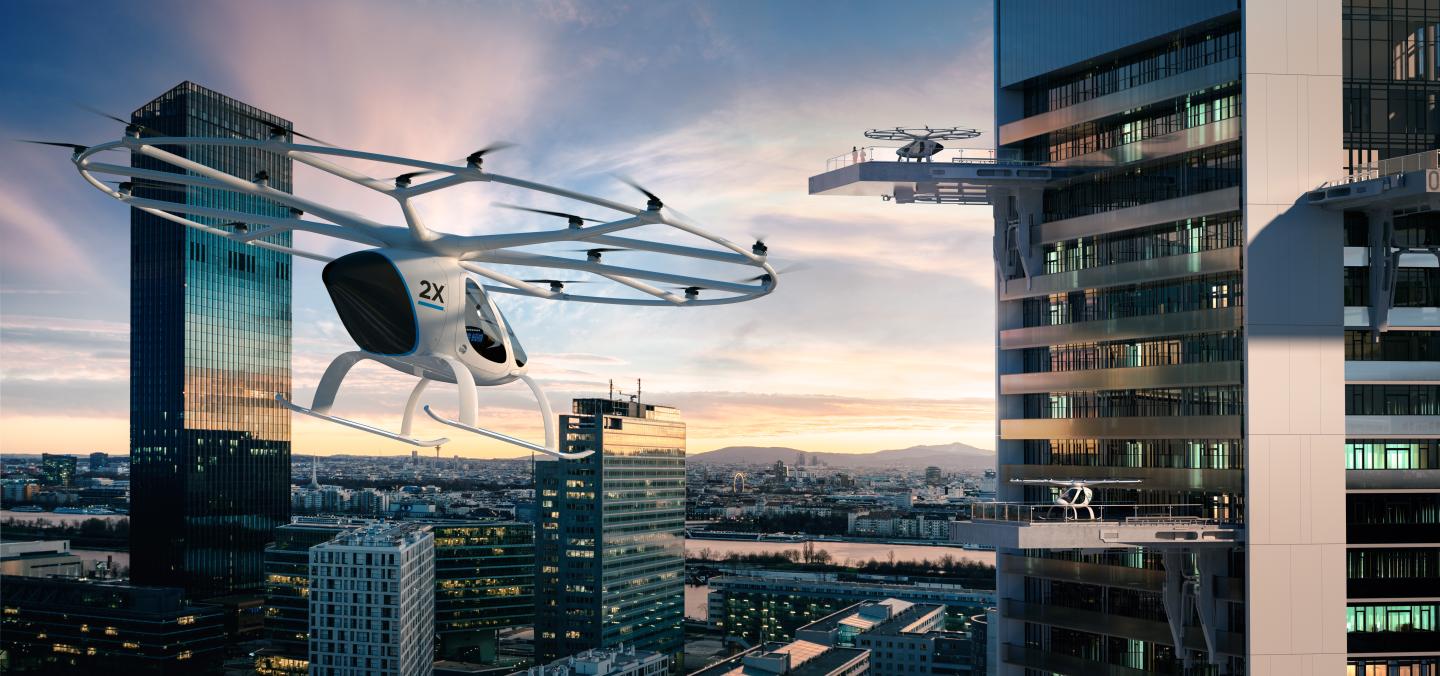 Daimler Is Helping This Startup Bring Self-Flying Taxis to Dubai
