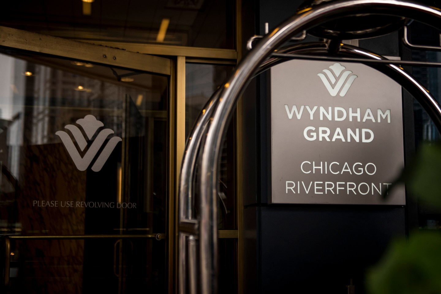The Wyndham Grand Chicago Riverfront Hotel in downtown Chicago, IL on Thursday July 27, 2017. Photographer: Christopher Dilts/Bloomberg *** Local Caption ***