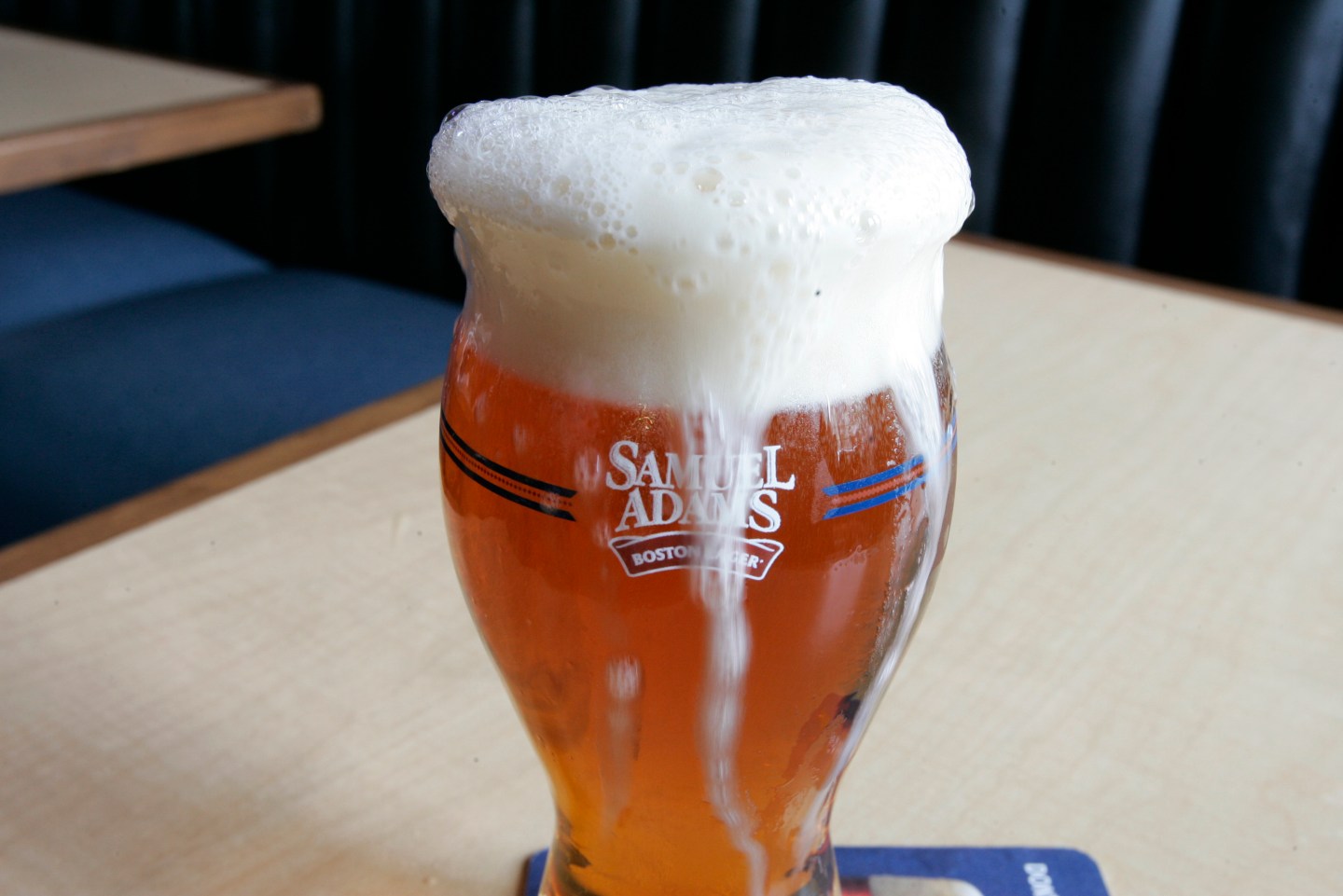 Samuel Adams Beer Glass