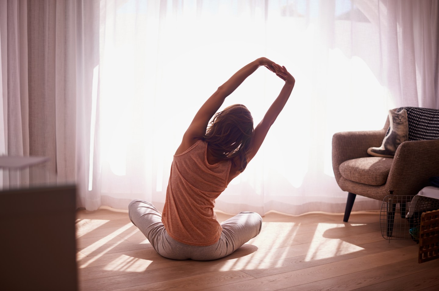 Sunshine and stretches