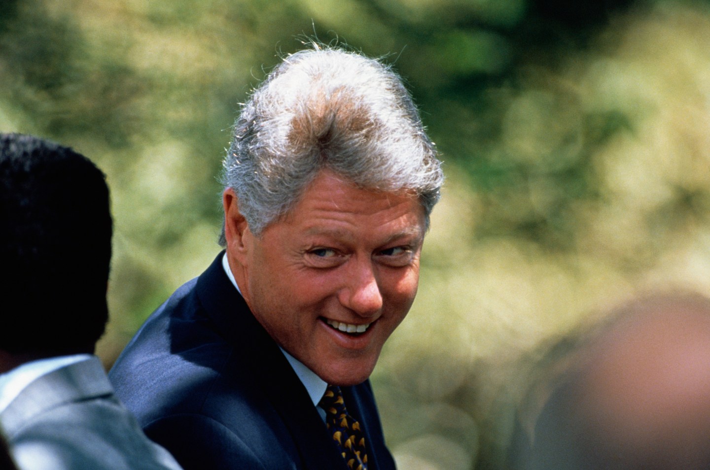 President Clinton Smiling