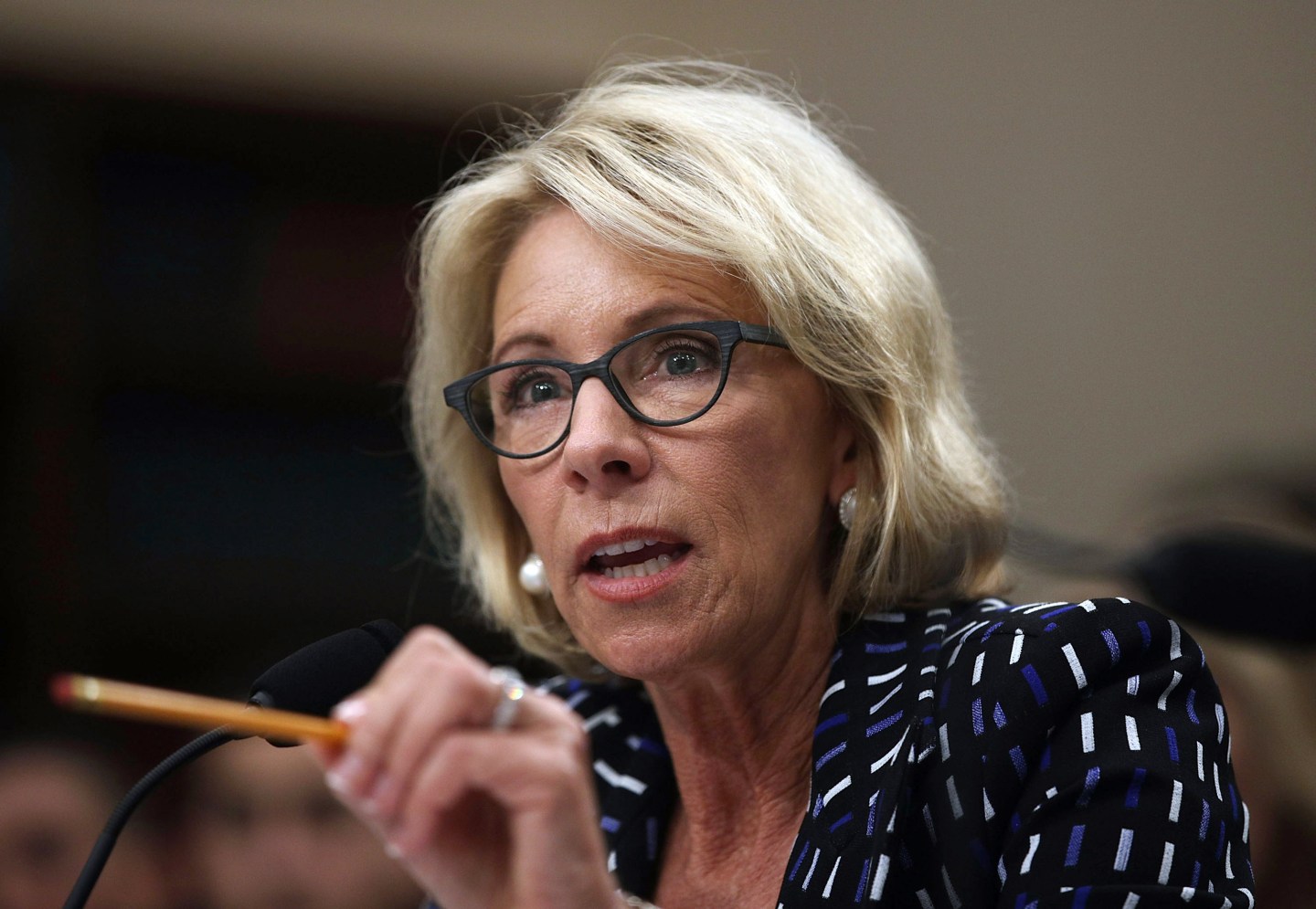 Education Secretary Betsy DeVos Testifies To House Appropriations Committee On Education Dept. Budget