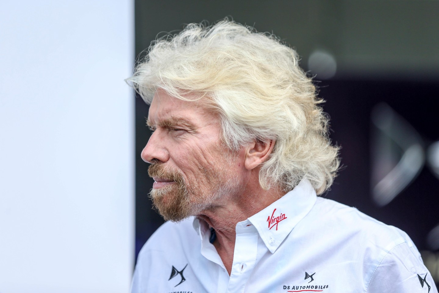 Sir Richard Branson is seen in New York City