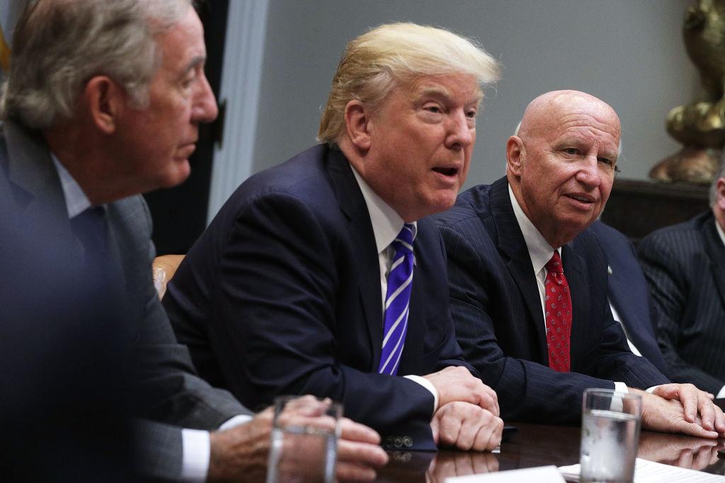 President Trump Meets With House Ways And Means Committee.