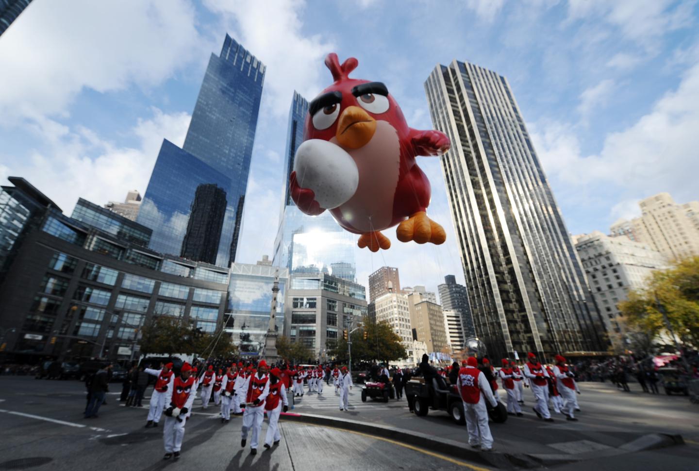 Angry Birds Movie Red In Macy's Thanksgiving Day Parade