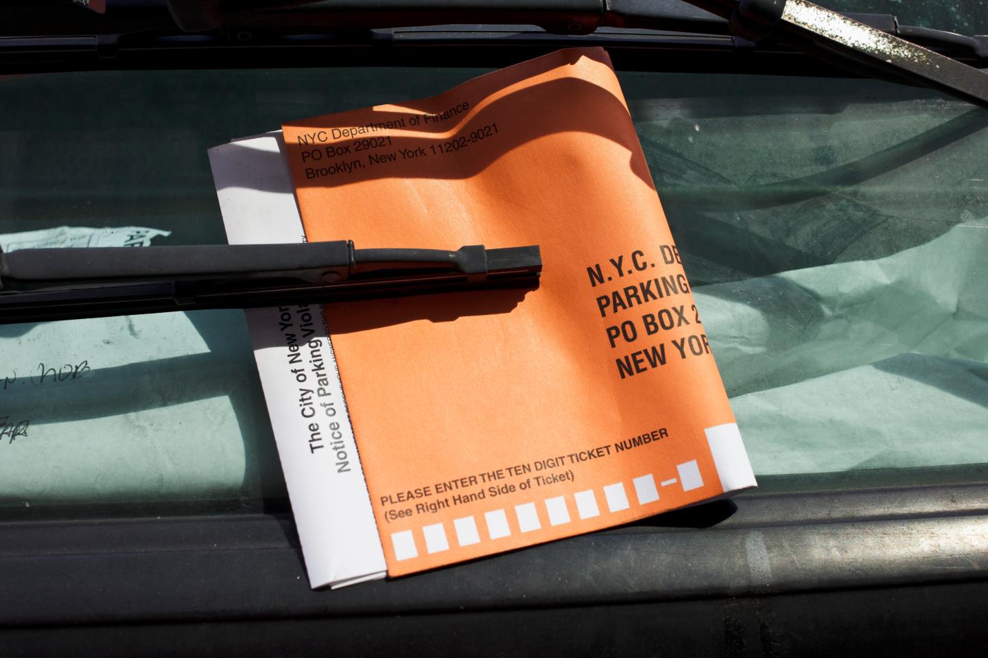 USA - Transportation - Parking Ticket in New York City