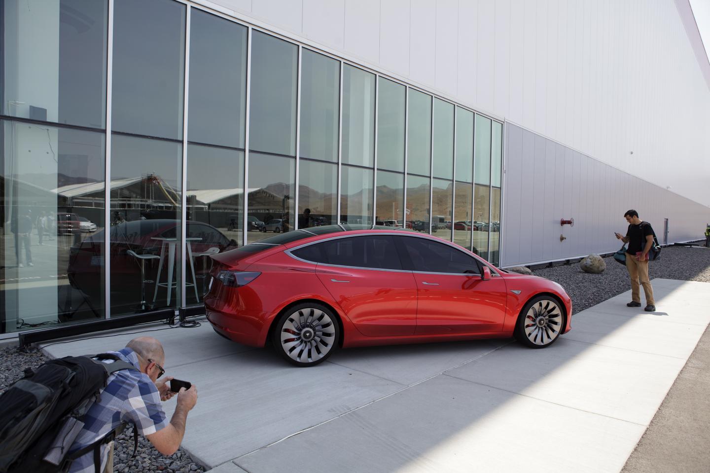 Tour Of Tesla Motors Inc.'s Gigafactory With Remarks By Chief Executive Officer Elon Musk And Co-Founder Jeffrey Straubel