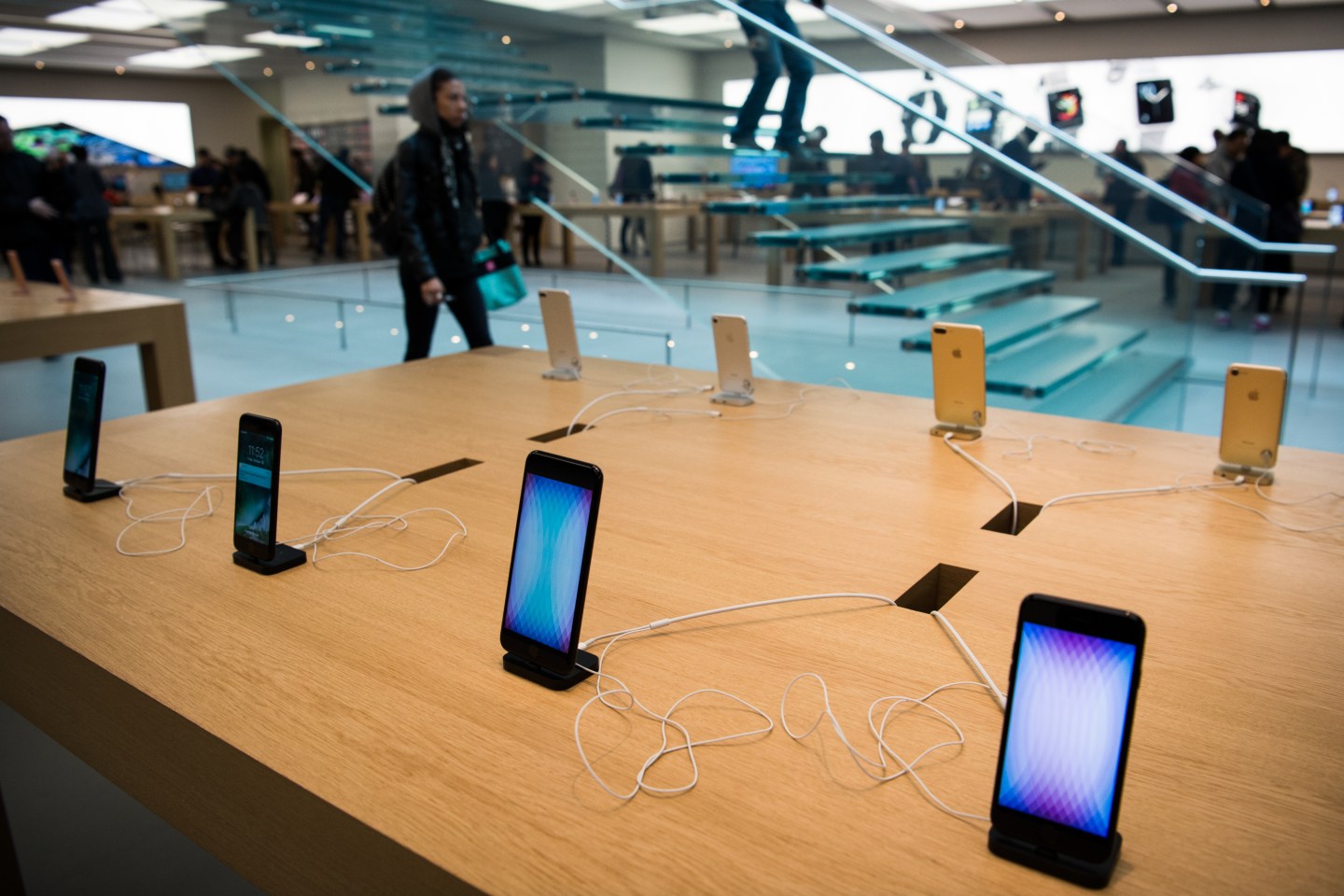 Inside A Retail Location As Apple Watch Nike+ Goes On Sale