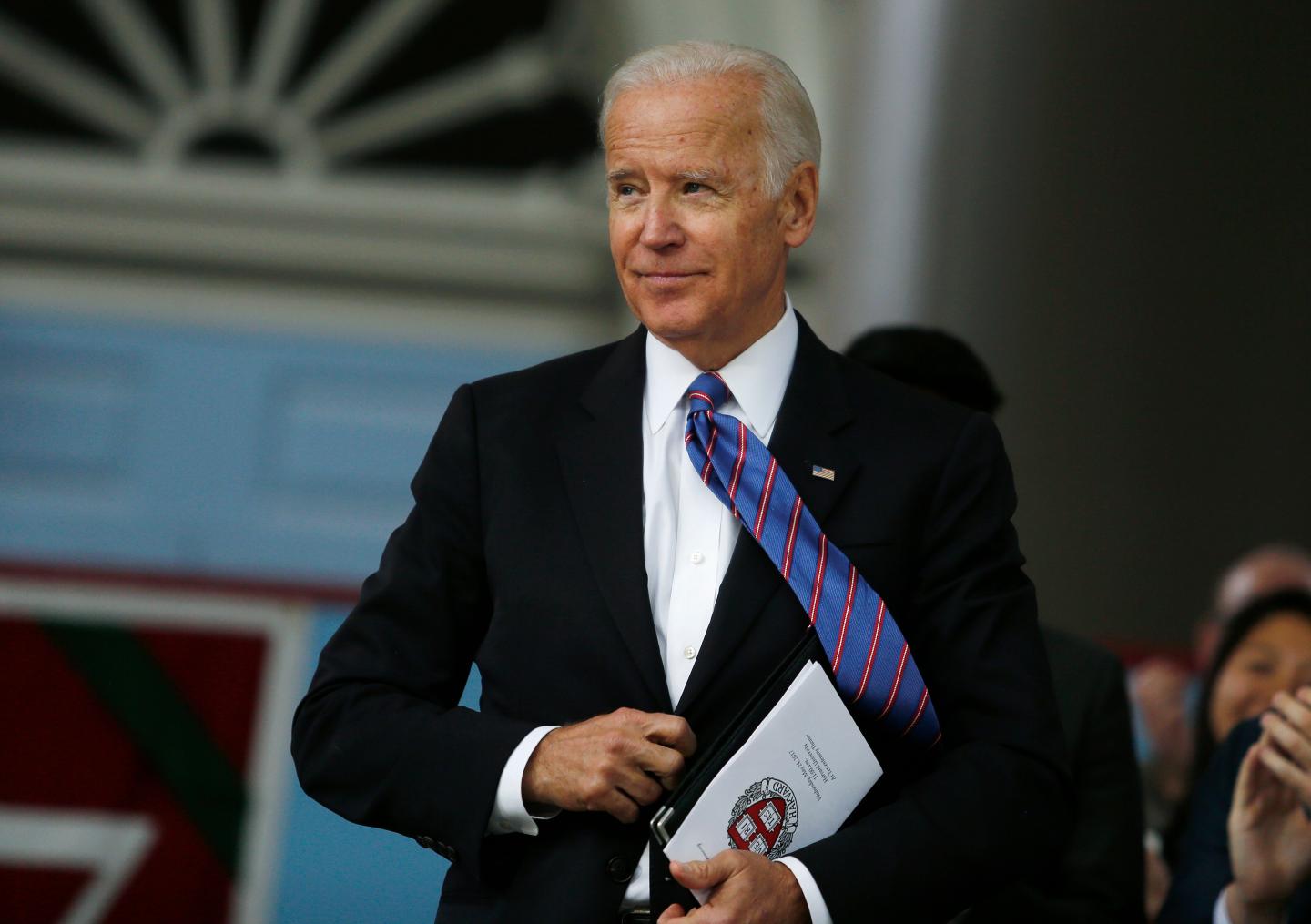Former VP Joe Biden At Harvard University