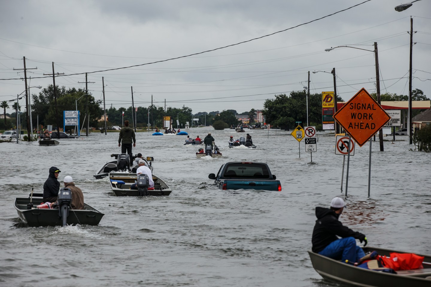 Epic Flooding Inundates Houston After Hurricane Harvey
