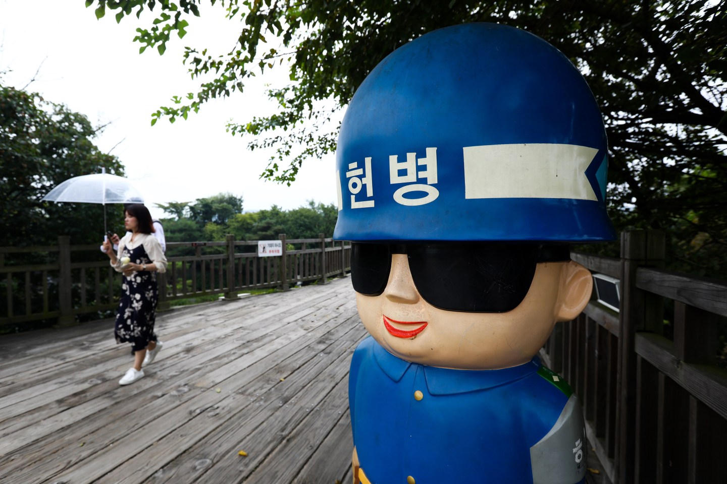 Views from the Odusan Unification Observatory and Imjingak Pavilion