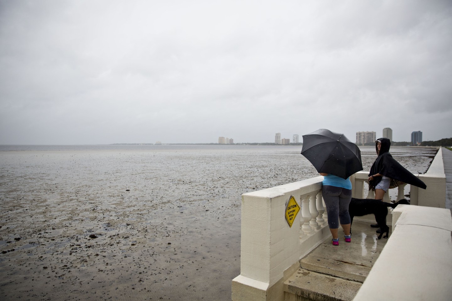 hurricane irma ocean dry
