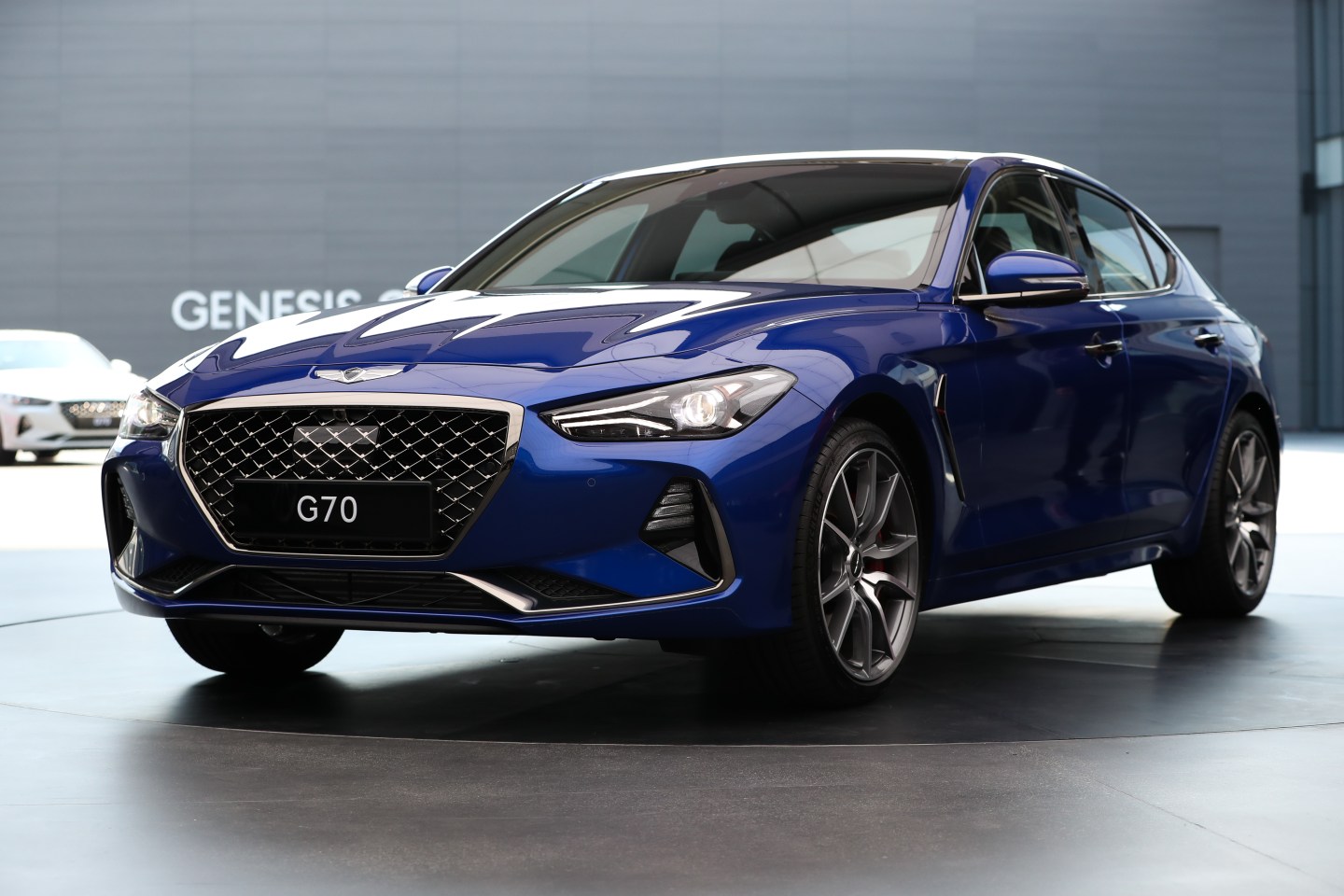 Hyundai Motor Co. Vice Chairman Yang Woong-chul Launches the Genesis G70 Sedan